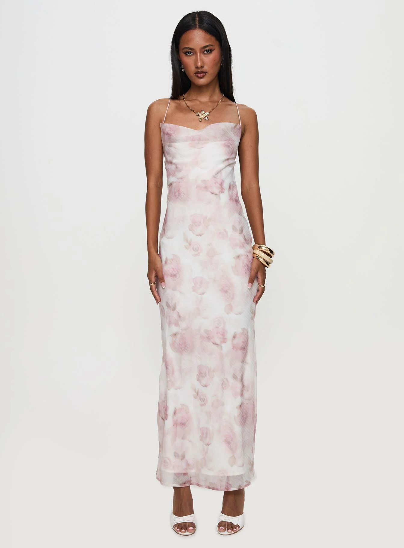 Kalyssa Maxi Dress Multi Floral - Image 7