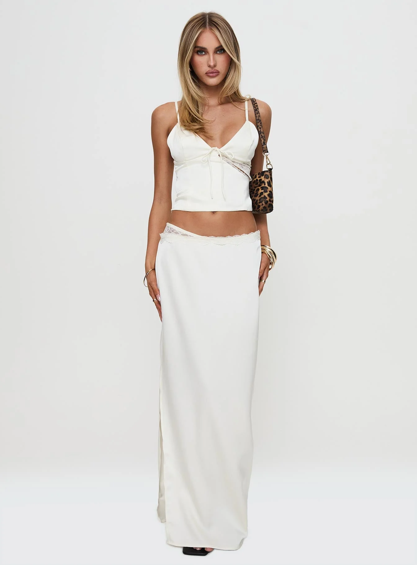 Karteah Satin Set Ivory - Image 3