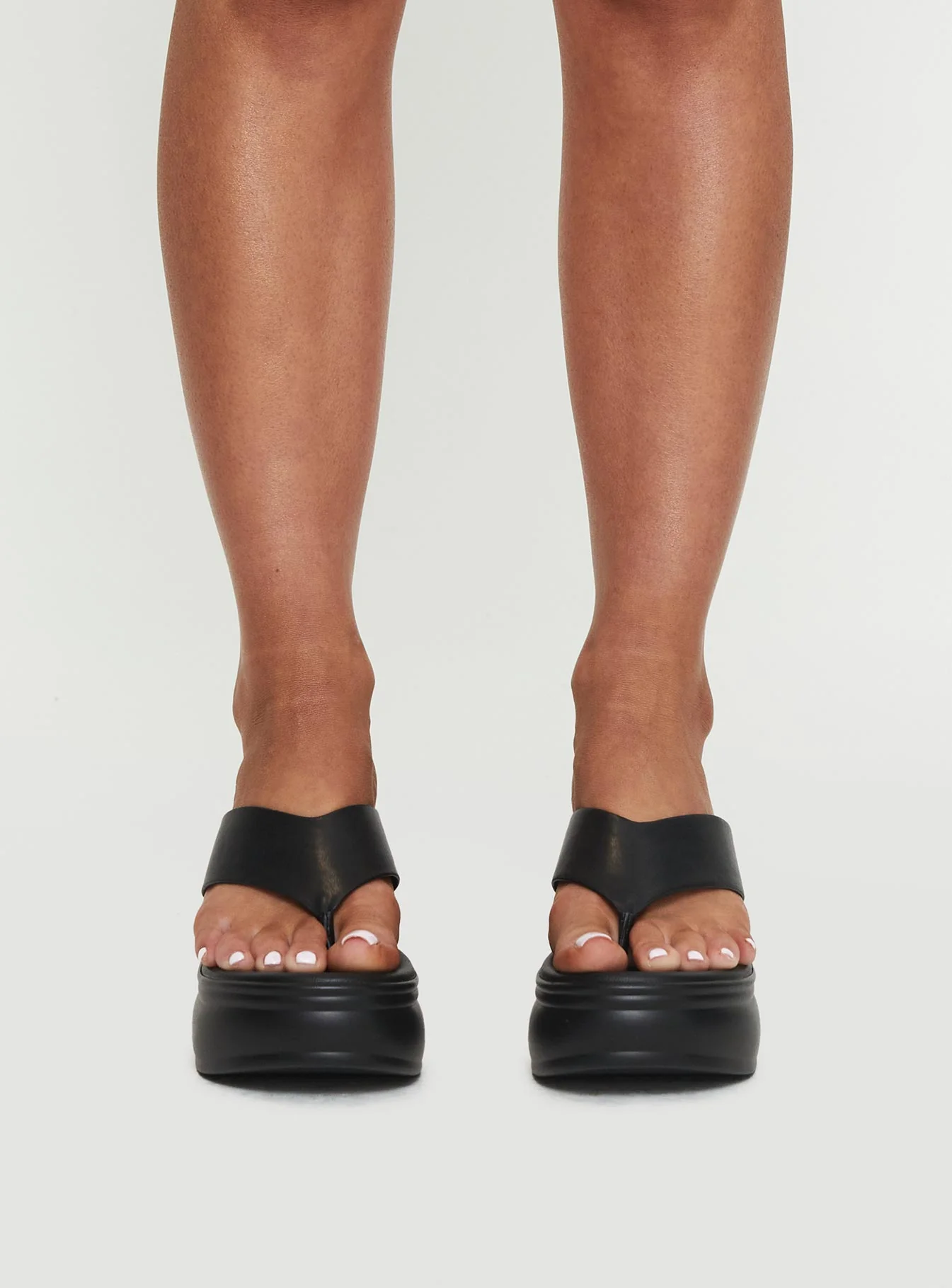 Katya Platform Heels Black - Image 2