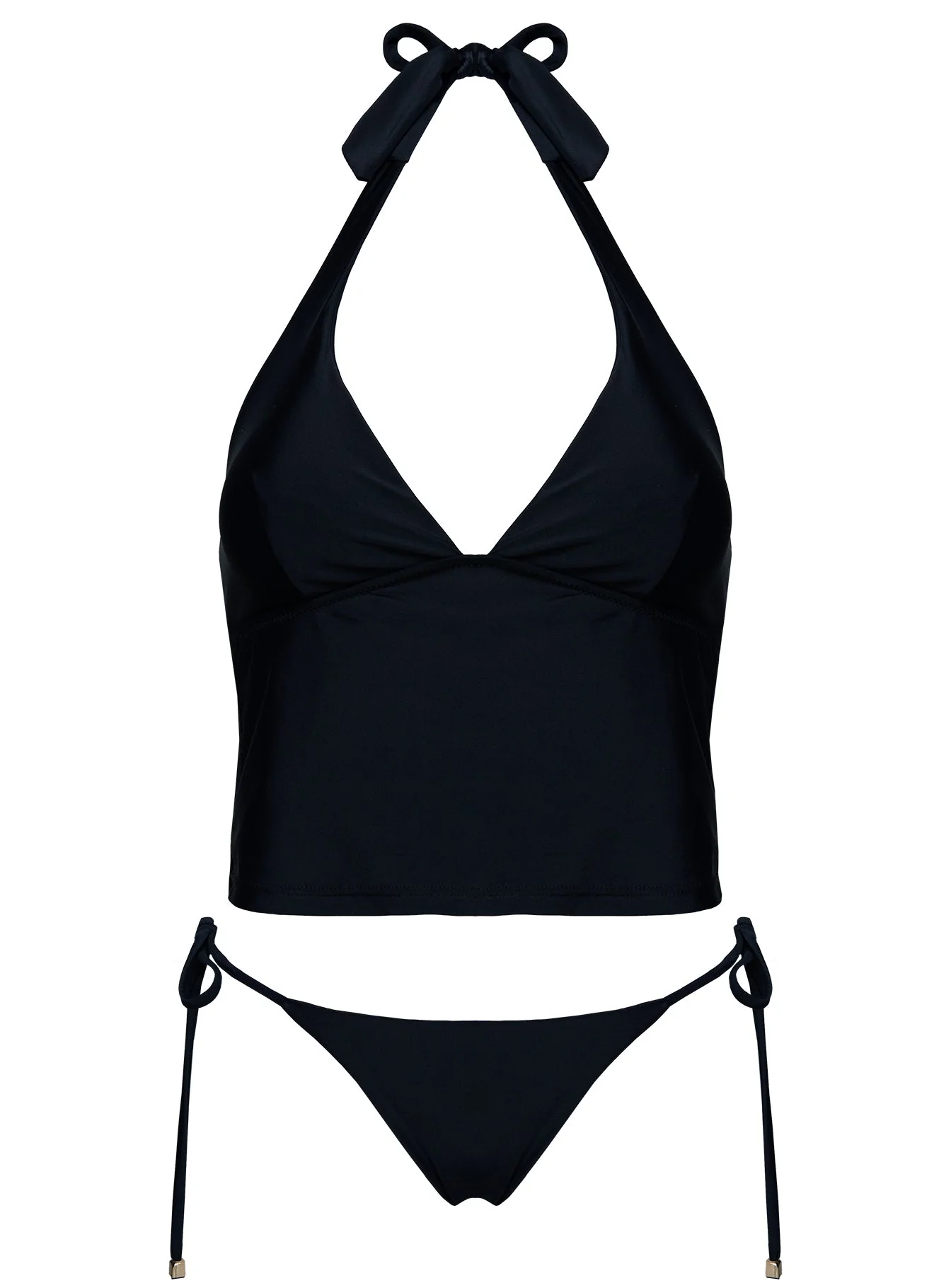 Kenai Tie Side Bikini Bottoms Black - Image 5