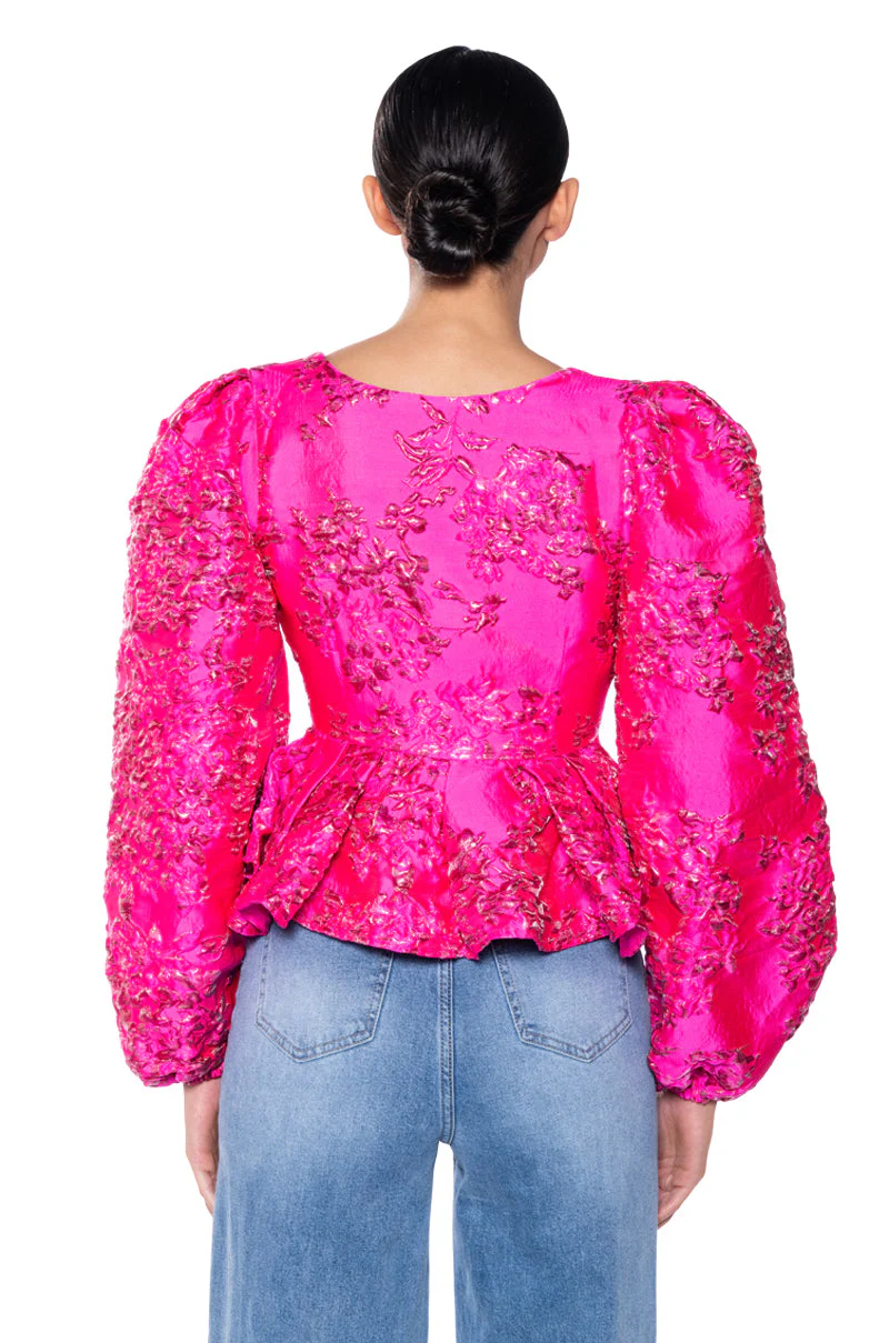 KENNA TIE FRONT BLOUSE - Image 5