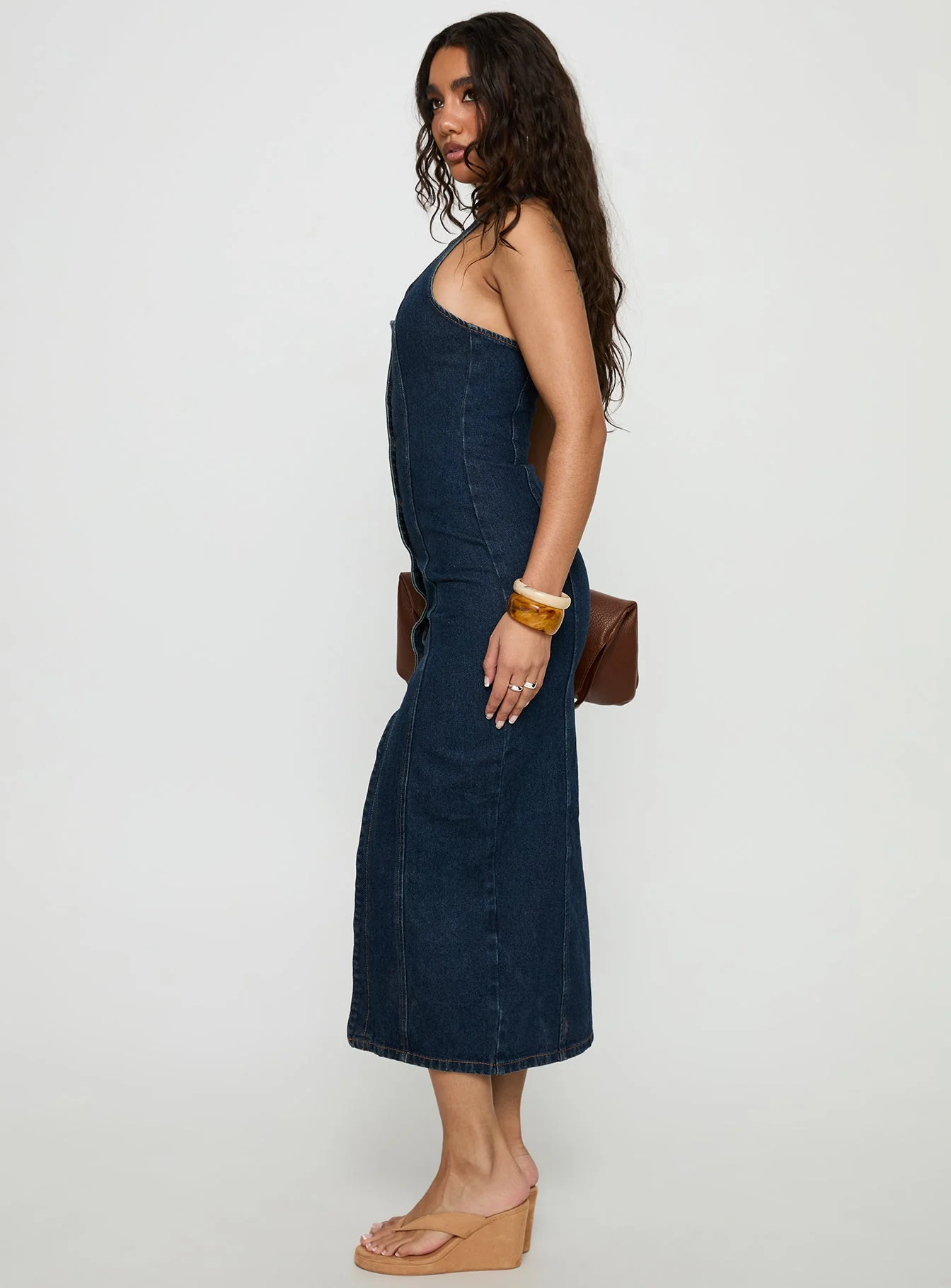 Kenny Maxi Dress Indigo - Image 4