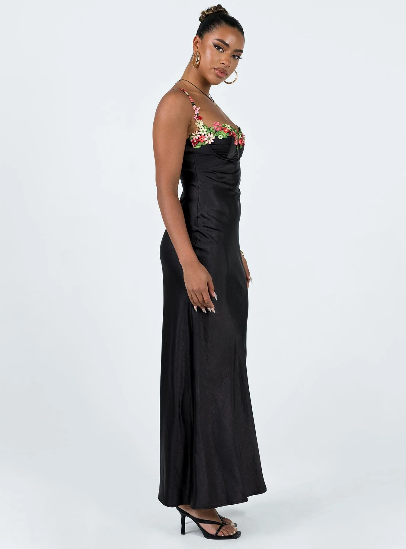 Kenzie Maxi Dress Black - Image 4