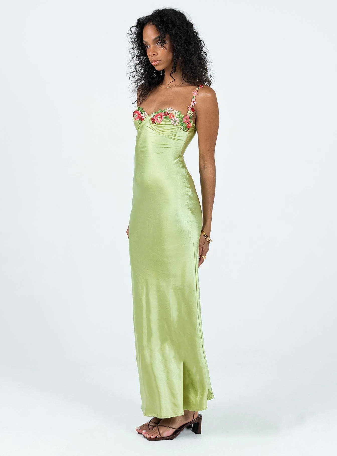 Kenzie Maxi Dress Green - Image 6