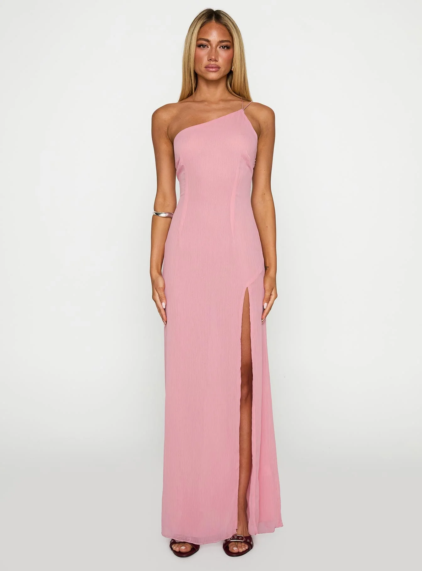 Kiss Of Life Chiffon Maxi Dress Pink - Image 7
