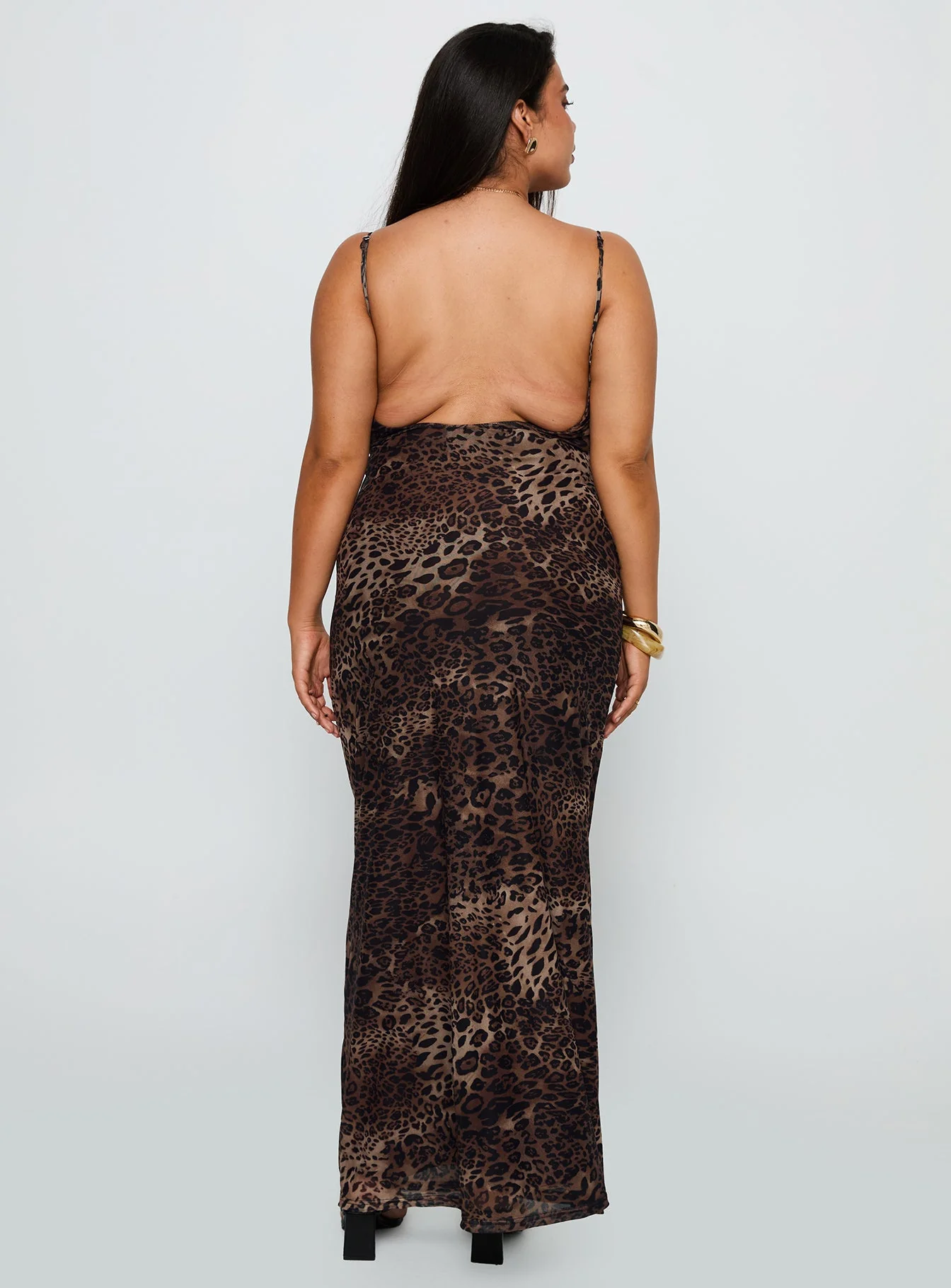 Knox Maxi Dress Leopard Curve - Image 5