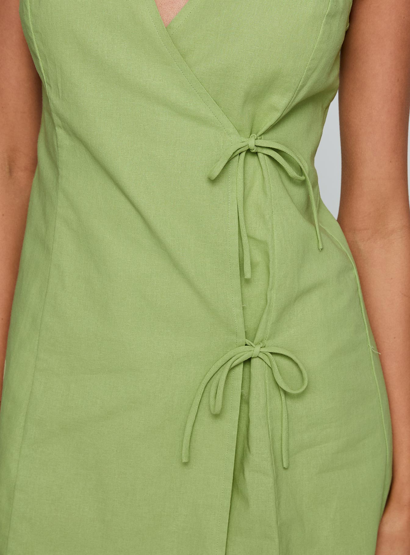 Kodee Mini Dress Sage - Image 5