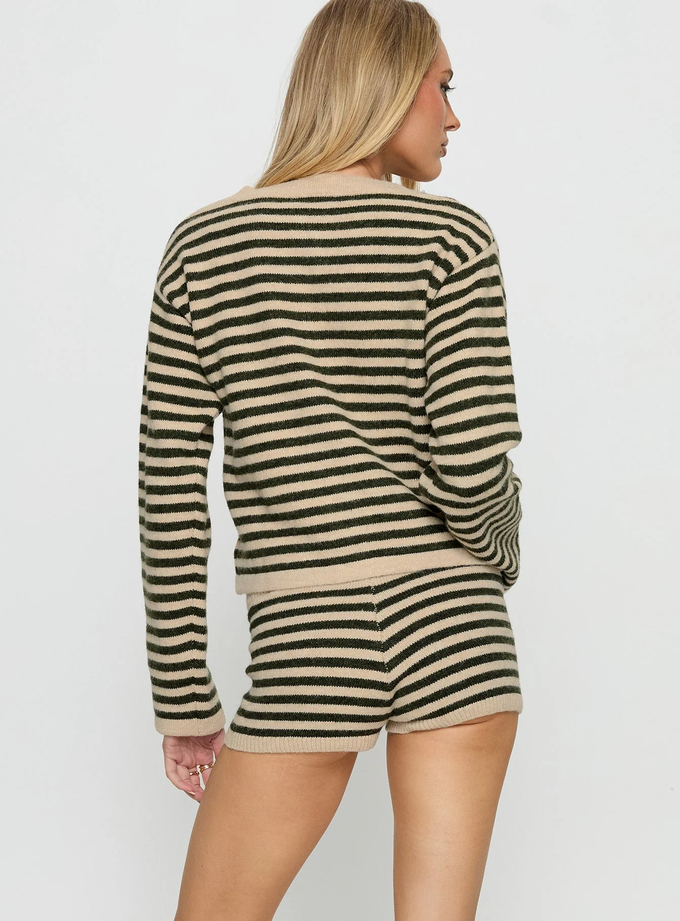 Kollens Knit Micro Short Beige Multi - Image 5