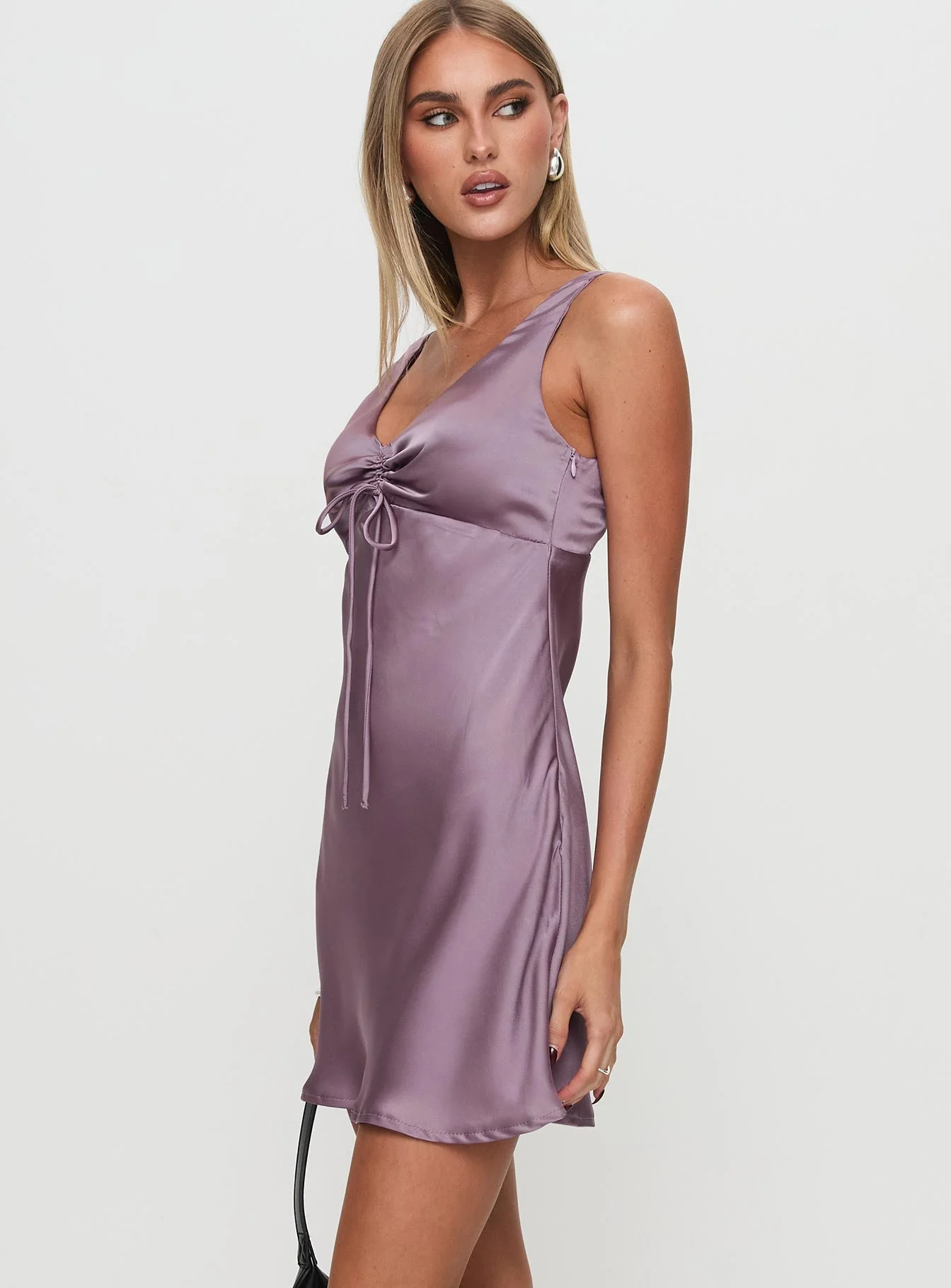 Kosettina Mini Dress Mauve - Image 3