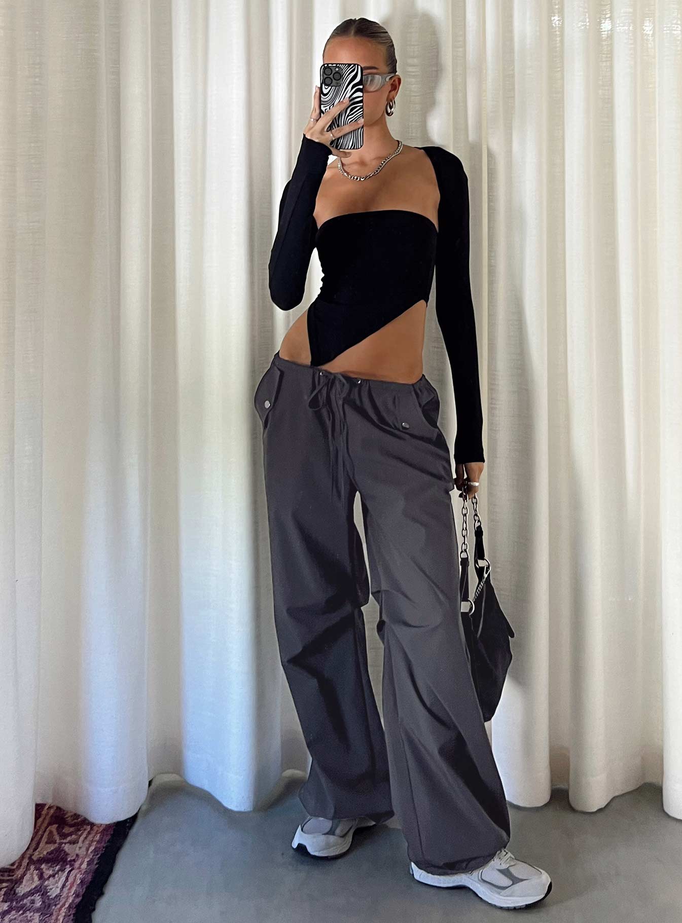 Koslo Bolero Top Black - Image 6