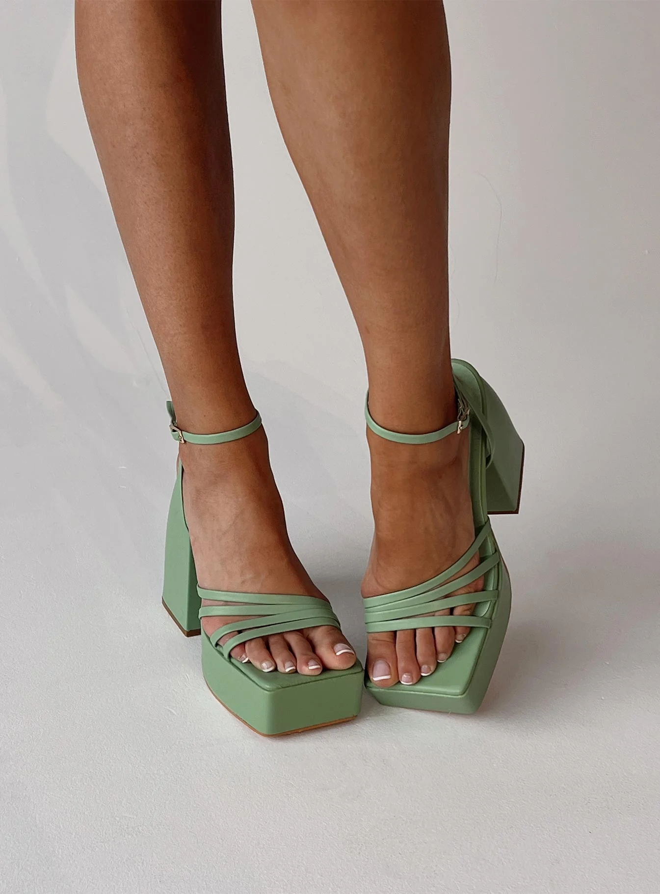 La Belle Heels Green - Image 2