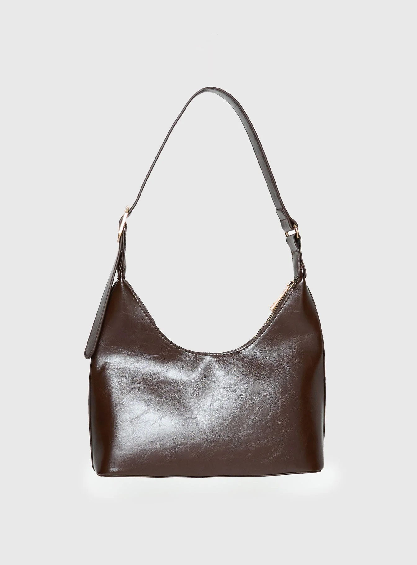 Lacen Medium Shoulder Bag Brown - Image 2