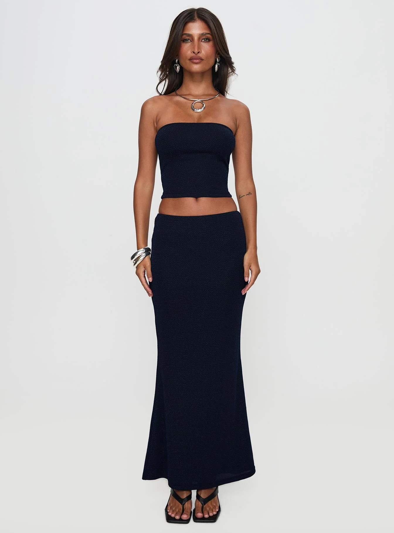 Lampton Strapless Set Navy - Image 7