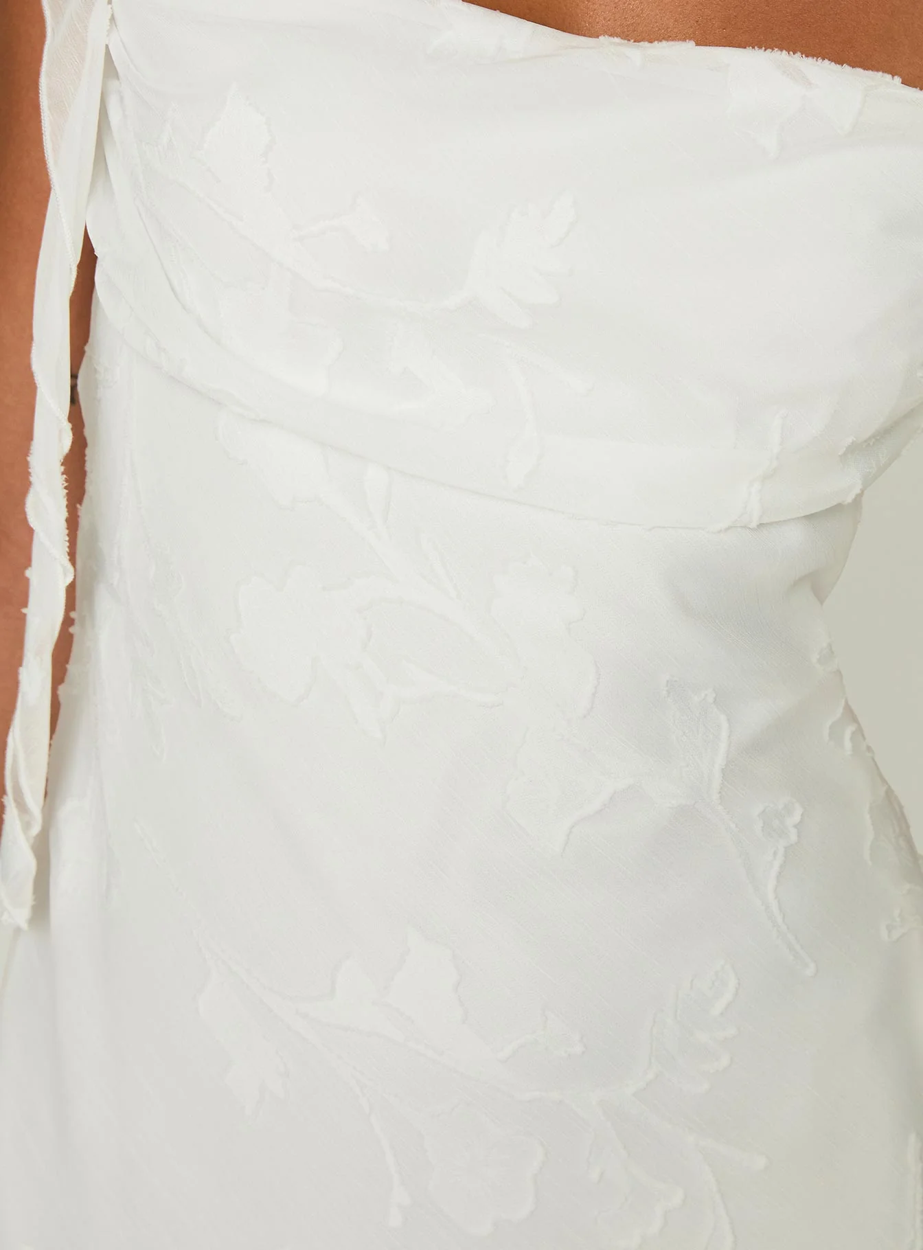 Lanai Mini Dress White Floral - Image 6