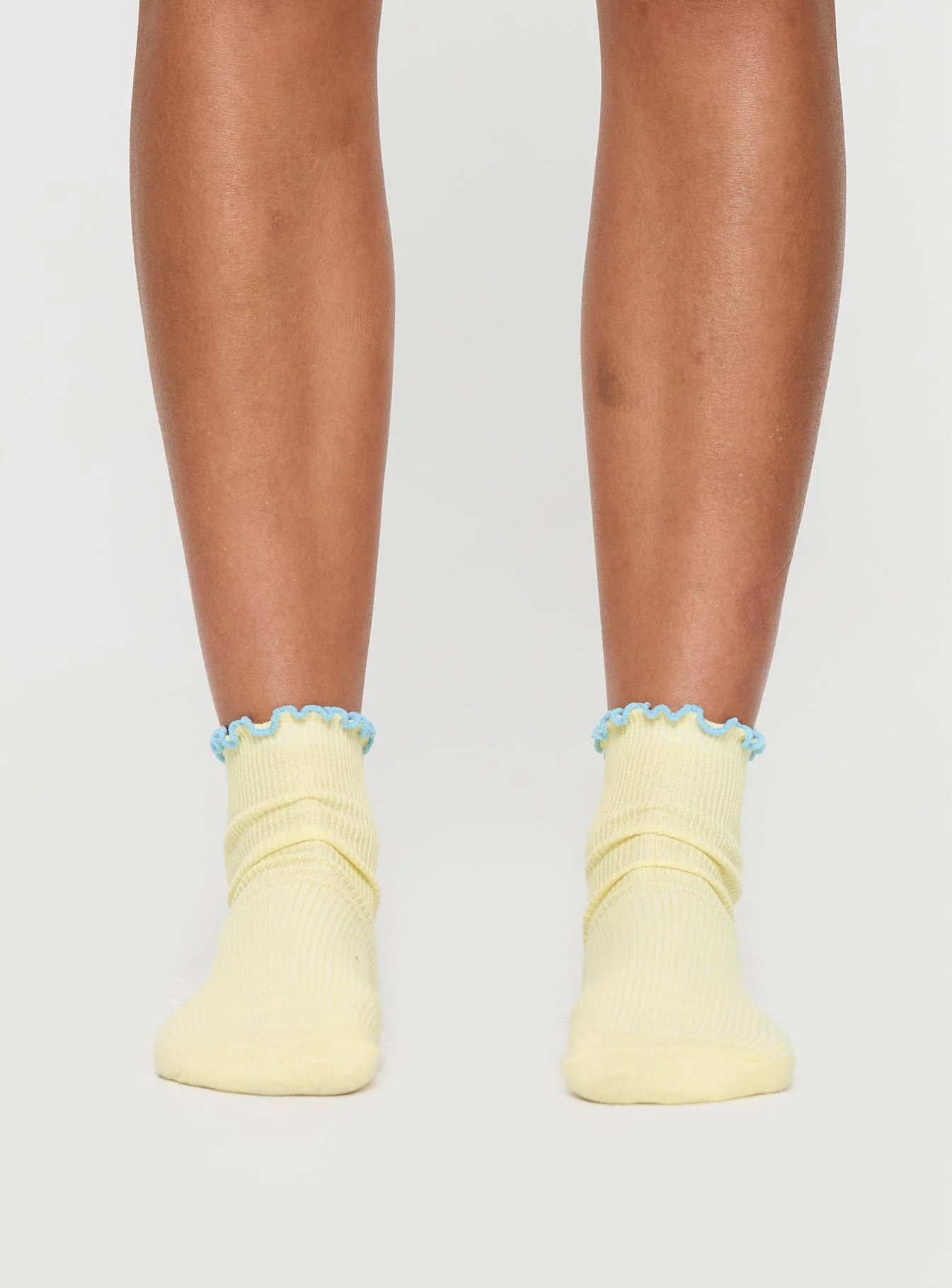 Lanter Socks Lemon / Blue - Image 2