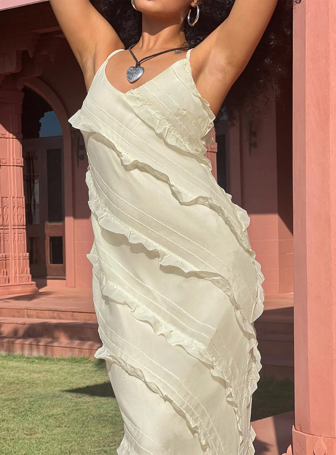 Lars Maxi Dress Yellow - Image 2