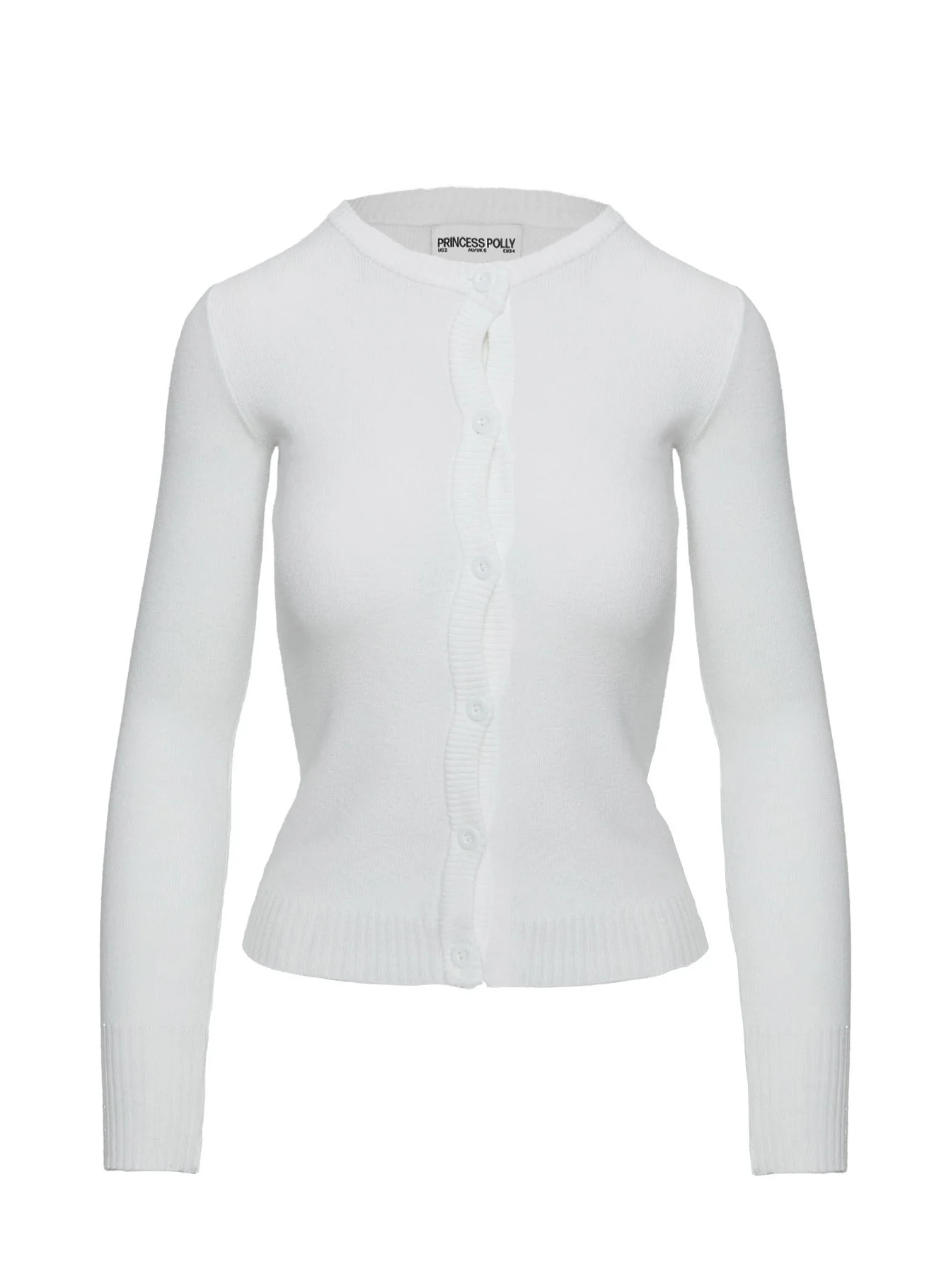 Lauraine Cardigan White - Image 5