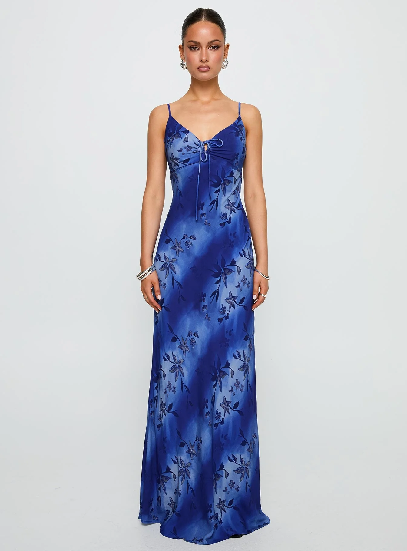 Lauraline Maxi Dress Blue - Image 7
