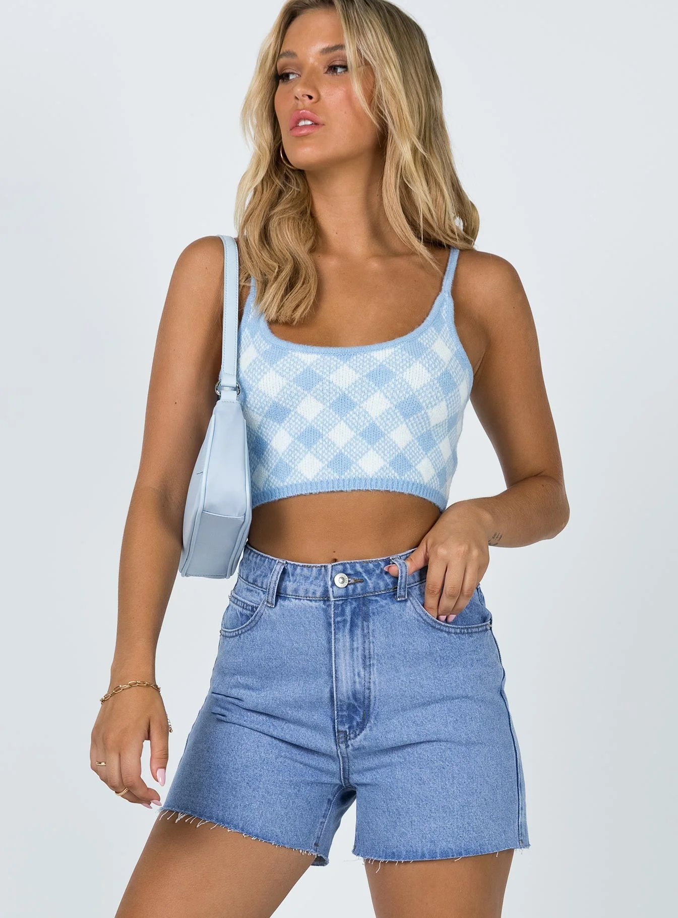 Laurena Midwash Denim Shorts - Image 3