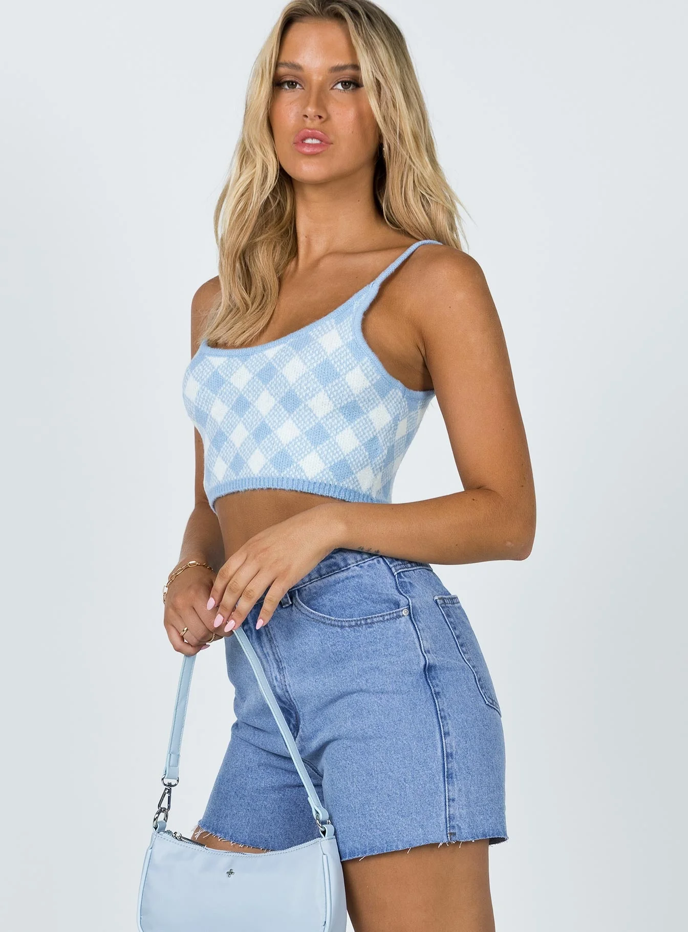 Laurena Midwash Denim Shorts - Image 5