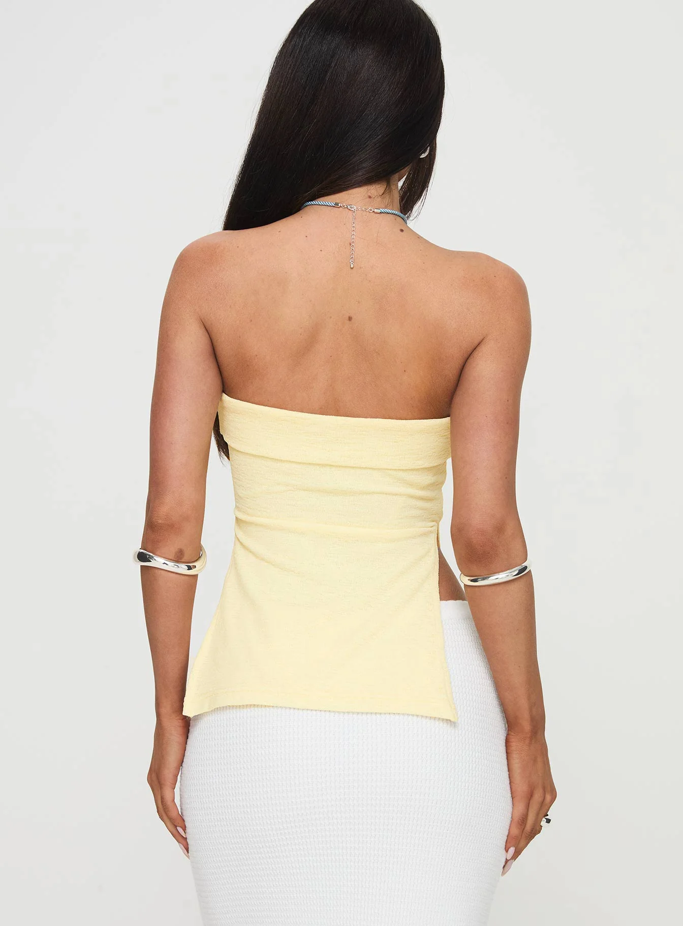 Laurenita Longline Tube Top Yellow - Image 5