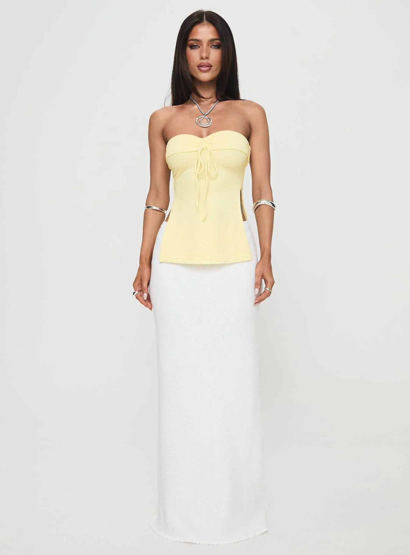 Laurenita Longline Tube Top Yellow - Image 7