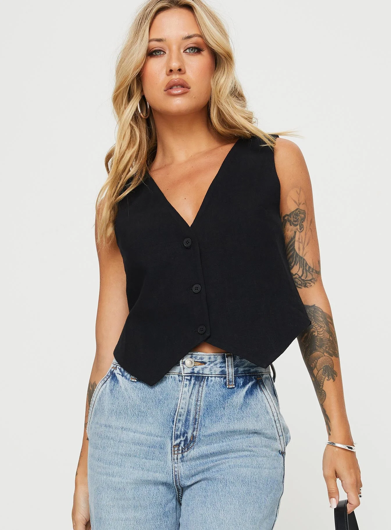 Leo Vest Black - Image 2