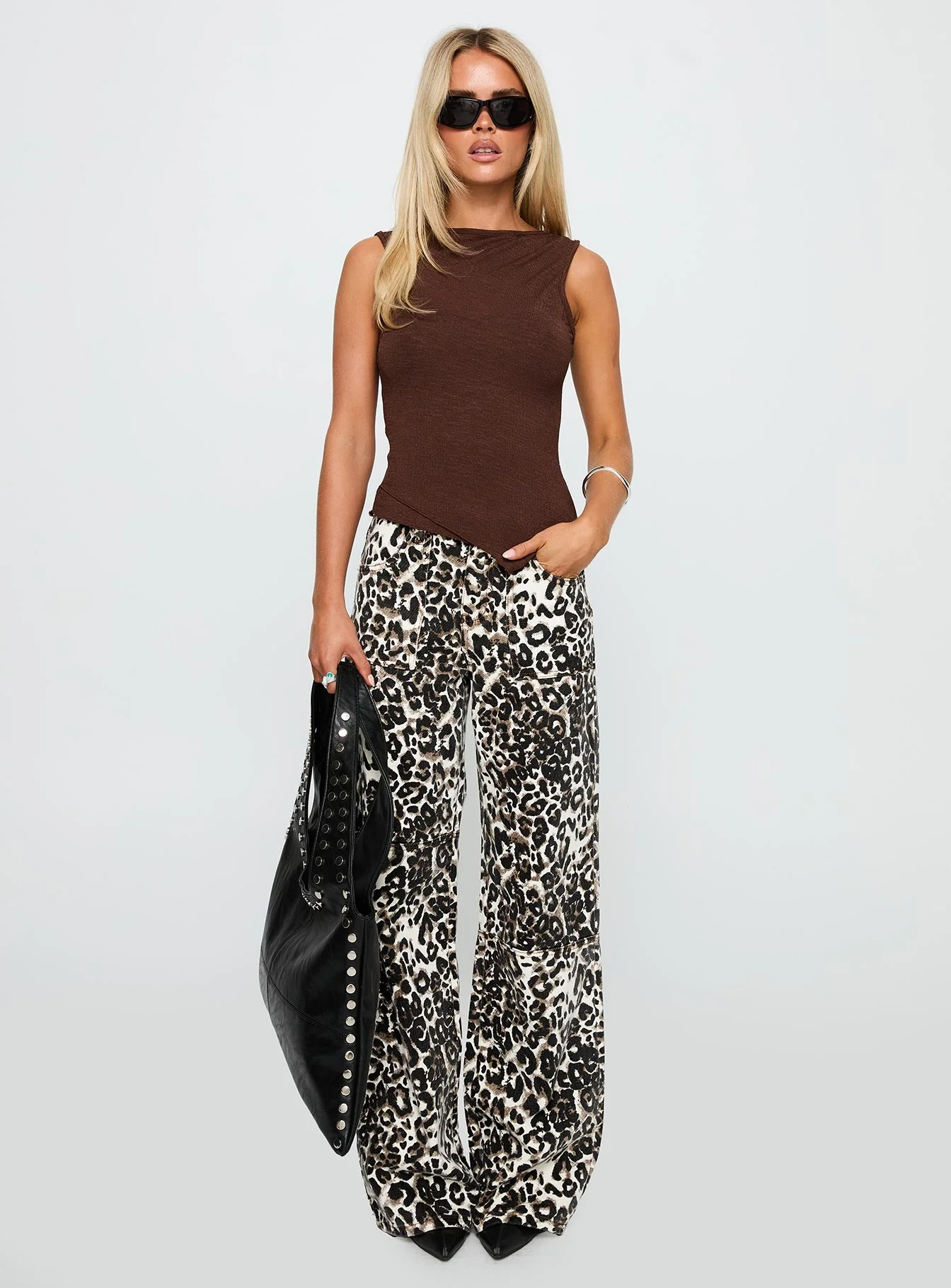 Lefort Tank Top Chocolate - Image 7