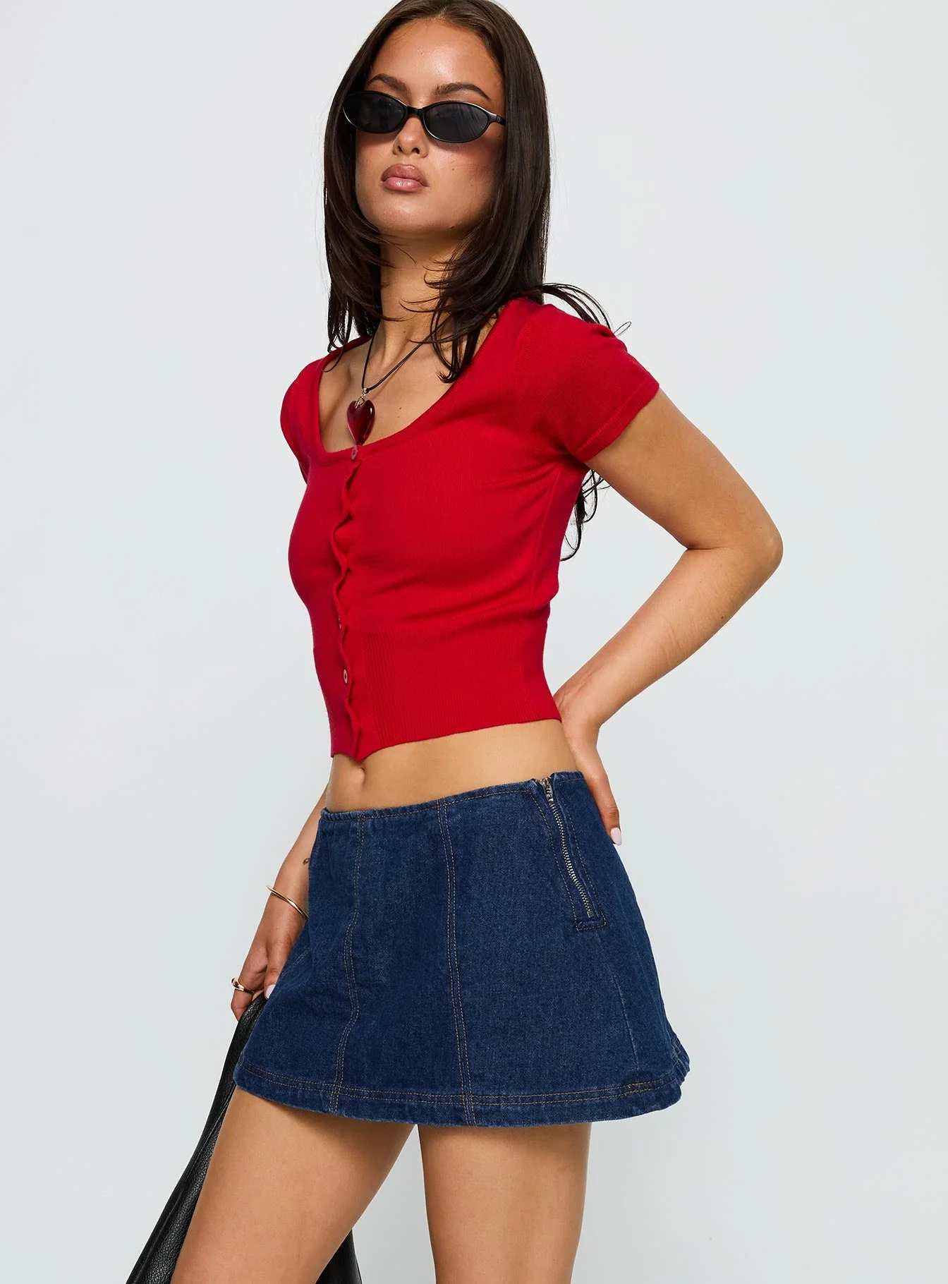 Lemoni Skort Denim Blue - Image 4