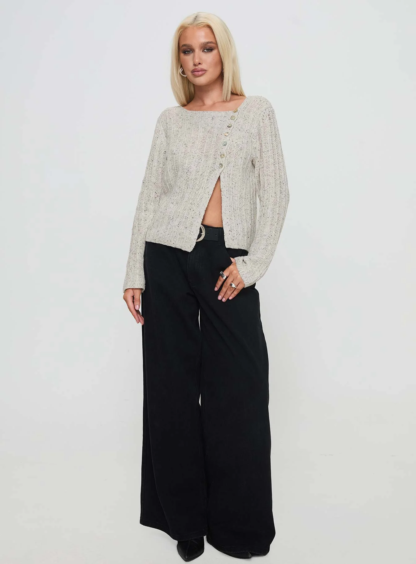 Lenker Knit Jumper Grey - Image 3