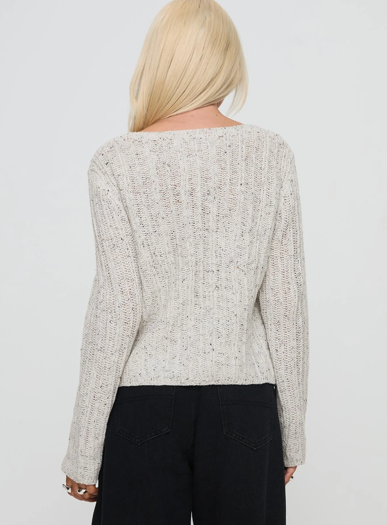 Lenker Knit Jumper Grey - Image 5