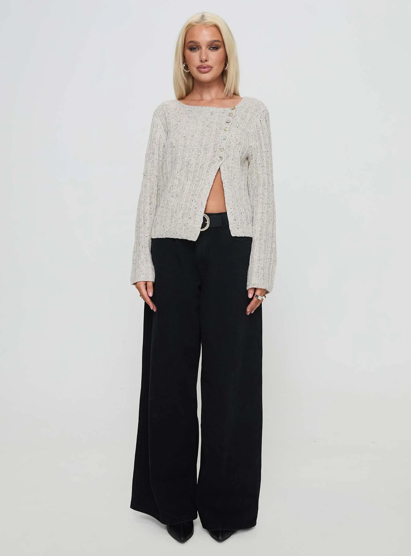 Lenker Knit Jumper Grey - Image 7