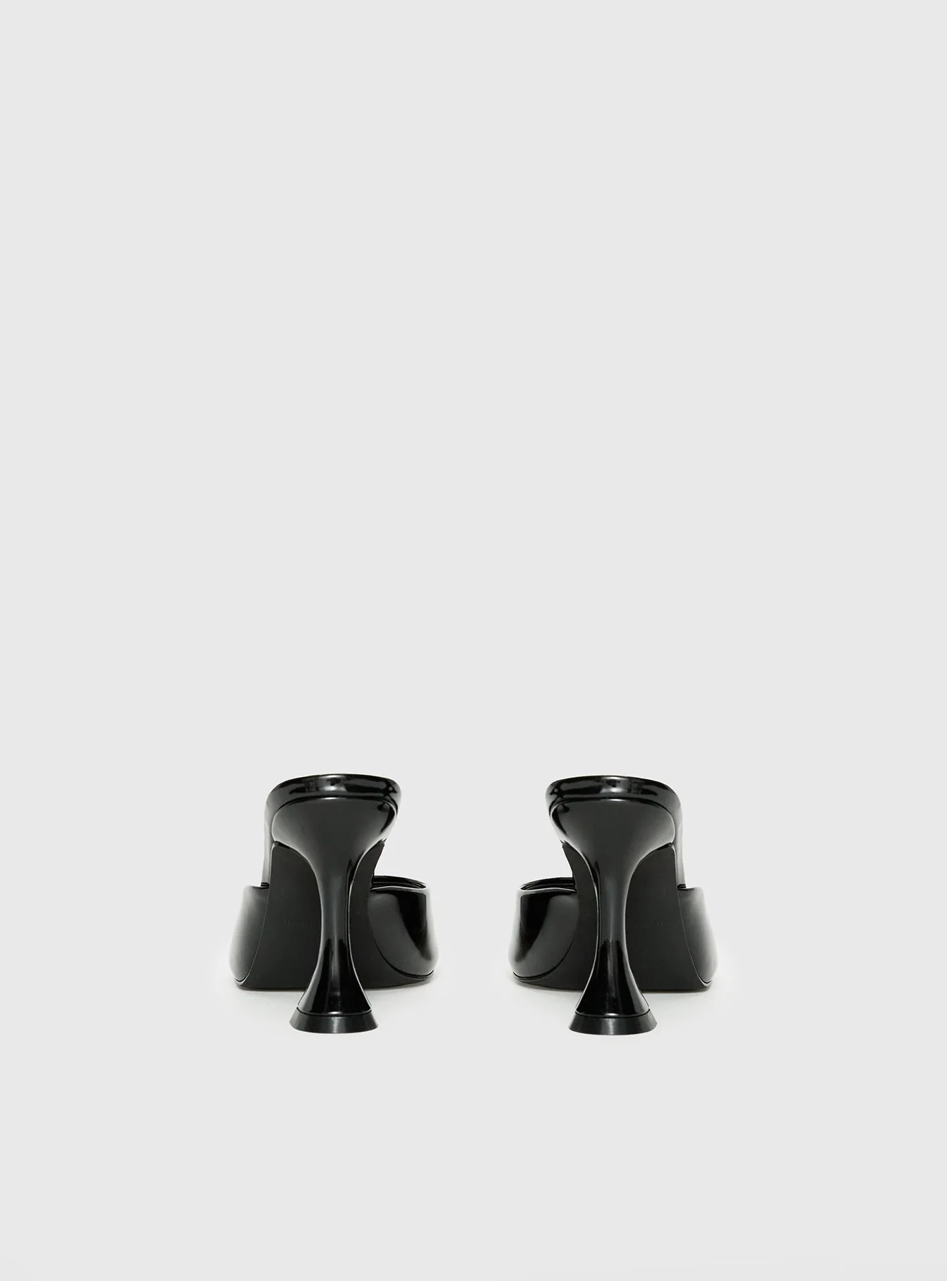 Let Love In Peep Toe Heels Black - Image 5
