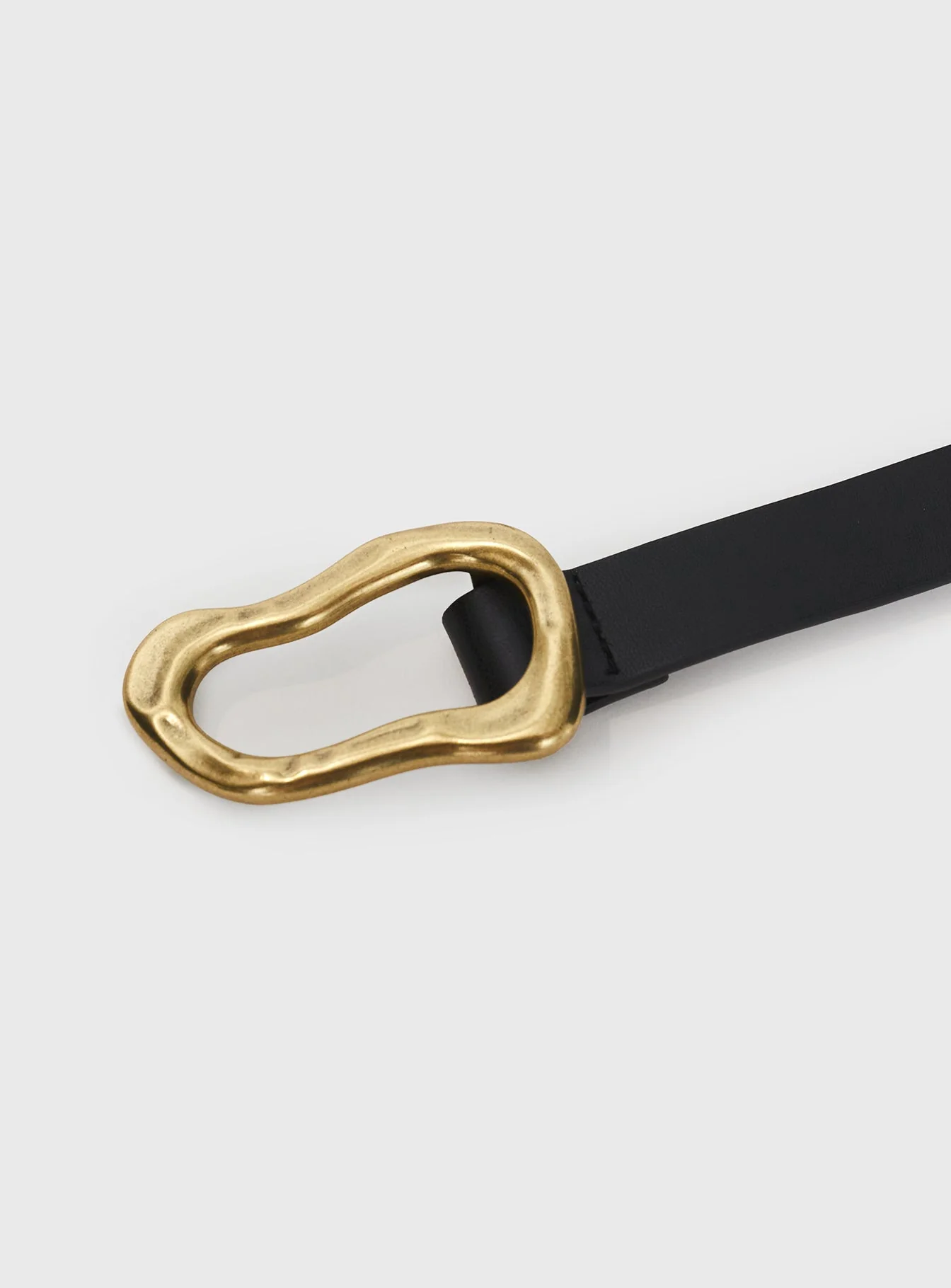 Leto Belt Black / Gold - Image 3