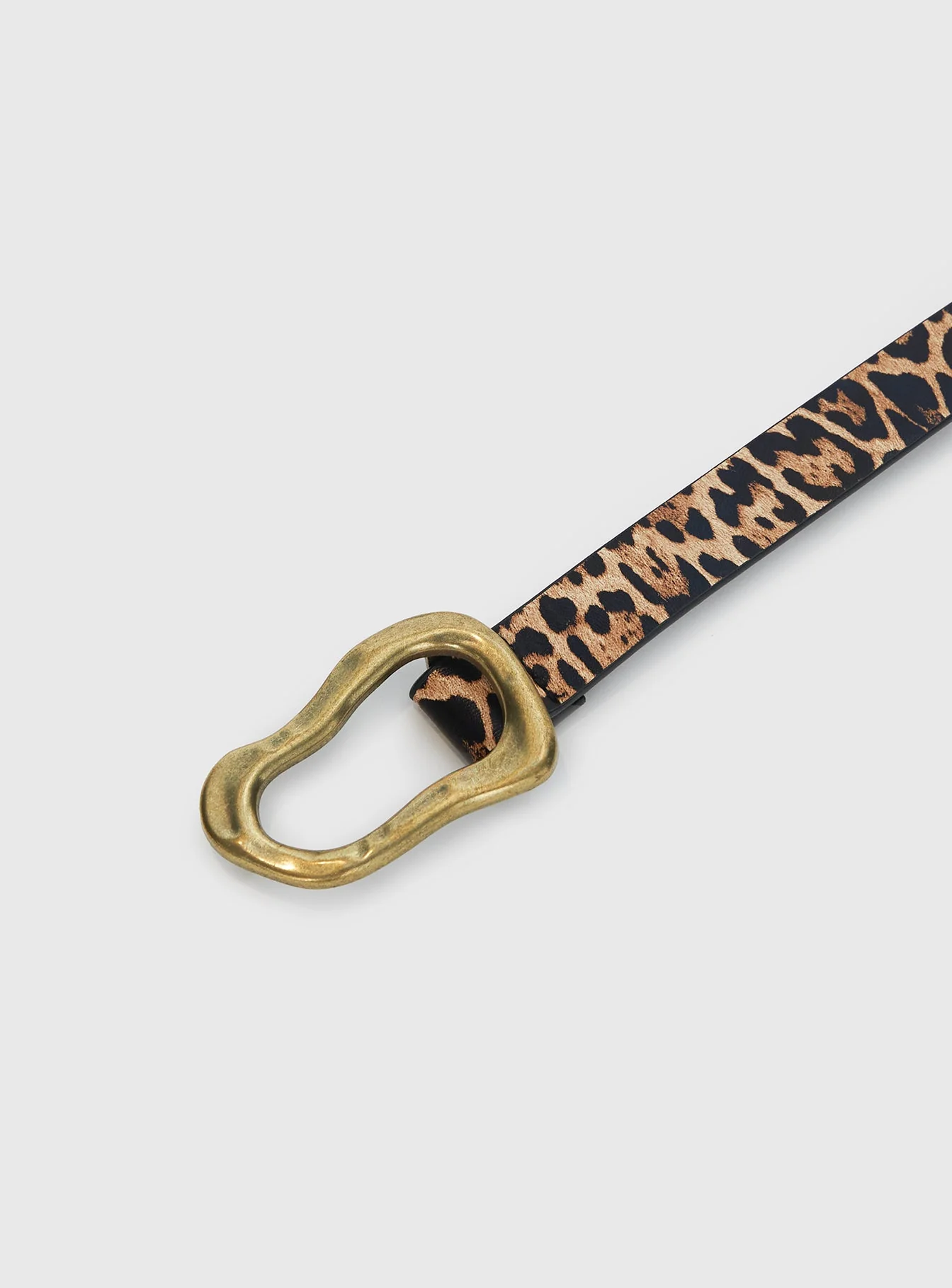 Leto Belt Leopard / Gold - Image 3