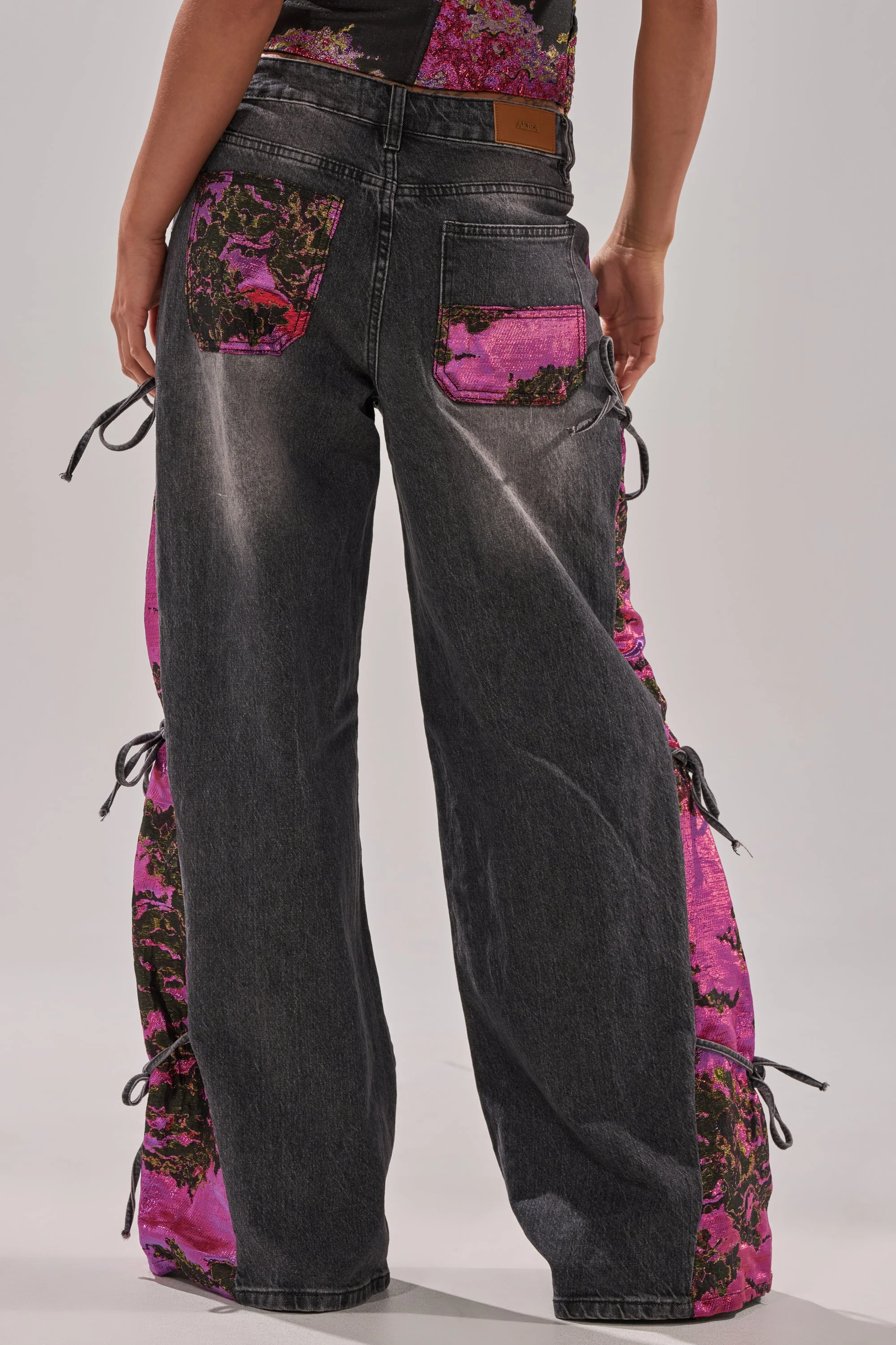 LETS PARTY BROCADE RELAXED DENIM - Image 4