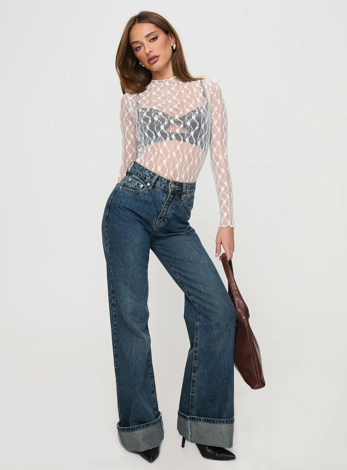 Liedman Long Sleeve Bodysuit White - Image 3