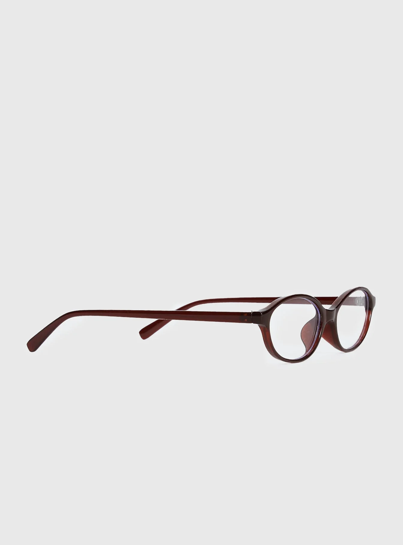 Life Begins Blue Light Glasses Brown - Image 3
