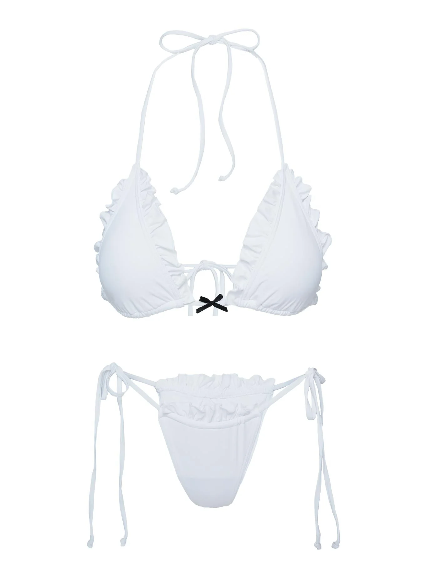 Light Ray Bikini Bottoms White - Image 5