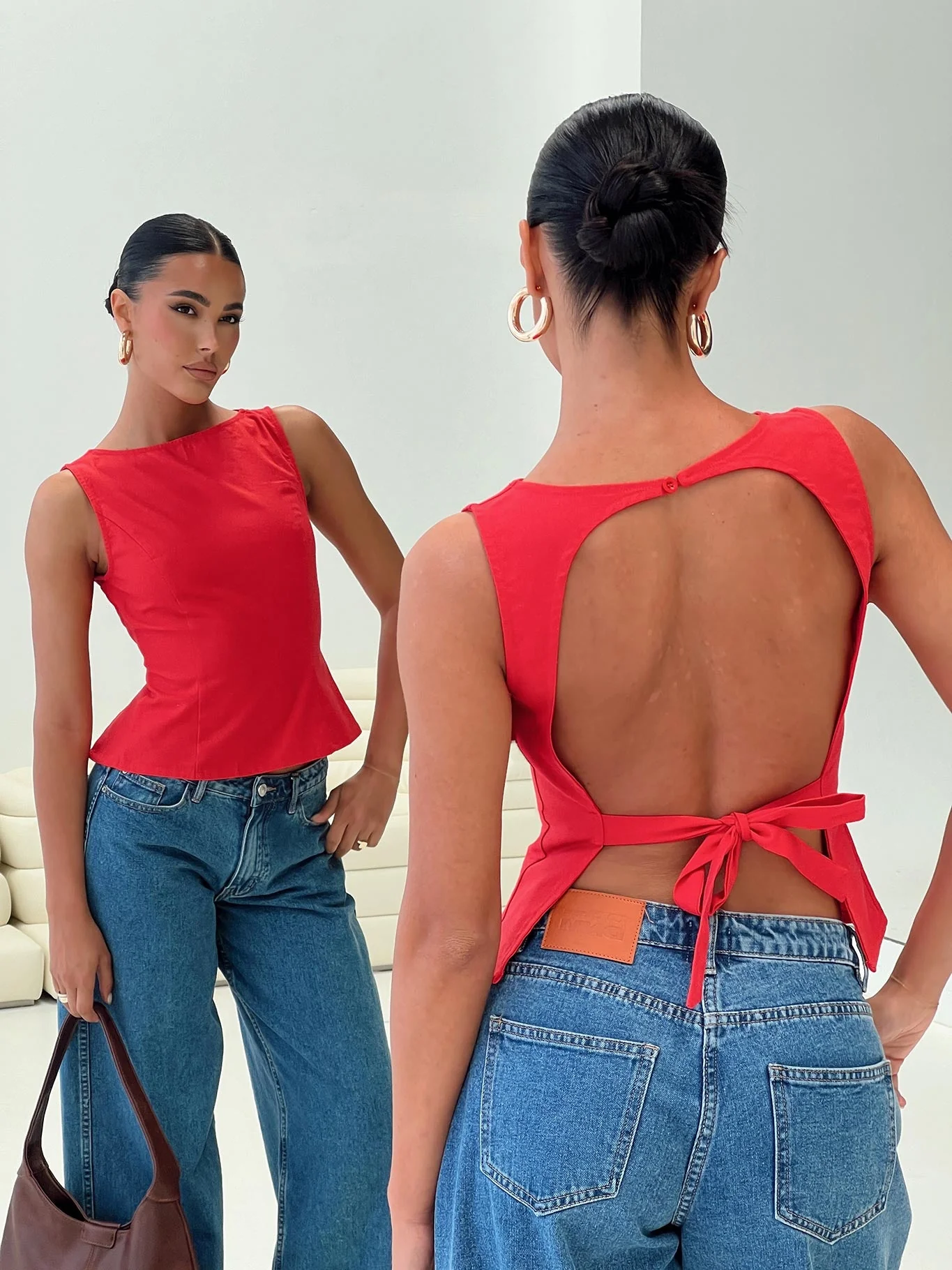 Lilitina Top Red - Image 8