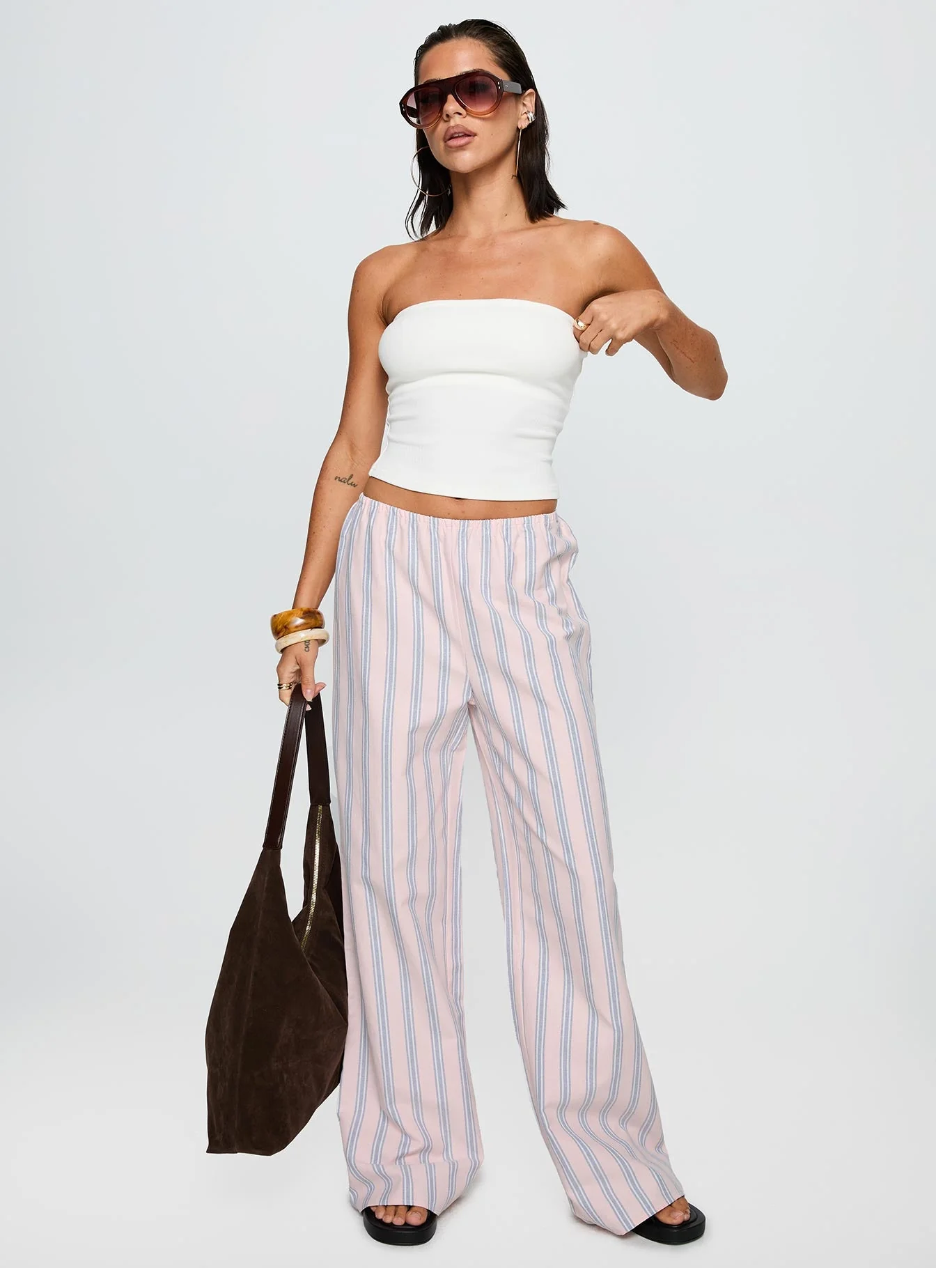 Limestone Pants Pink Multi - Image 3