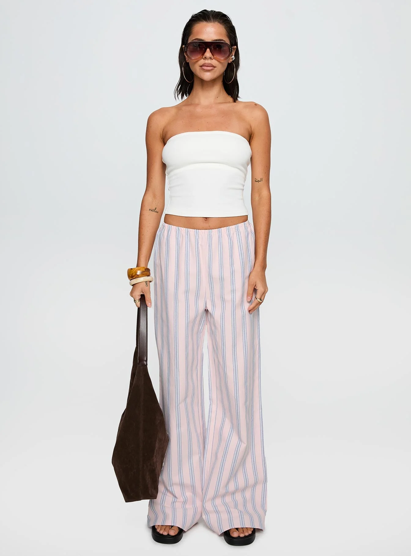 Limestone Pants Pink Multi - Image 7