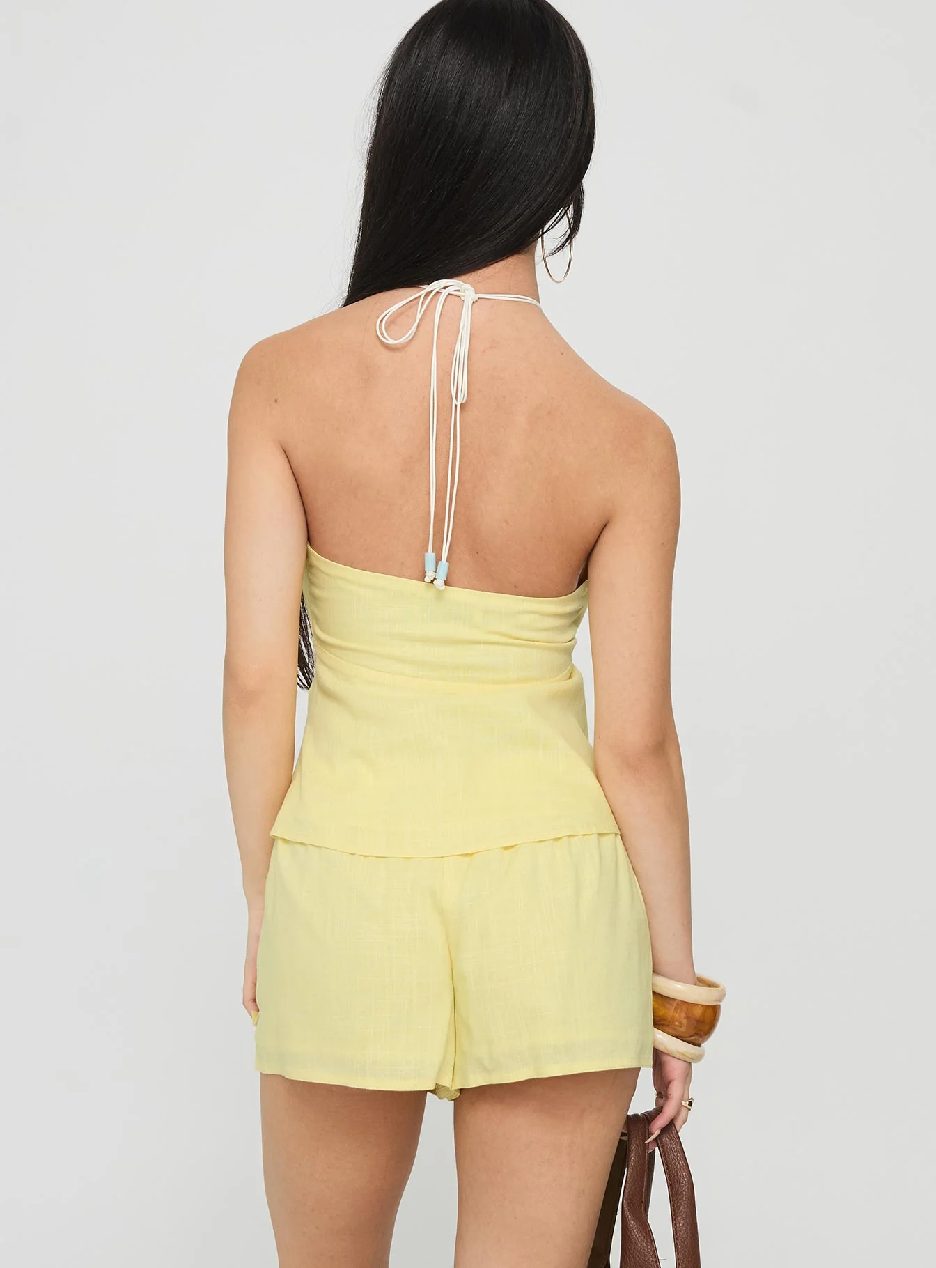 Lissone Tie Neck Set Yellow - Image 5
