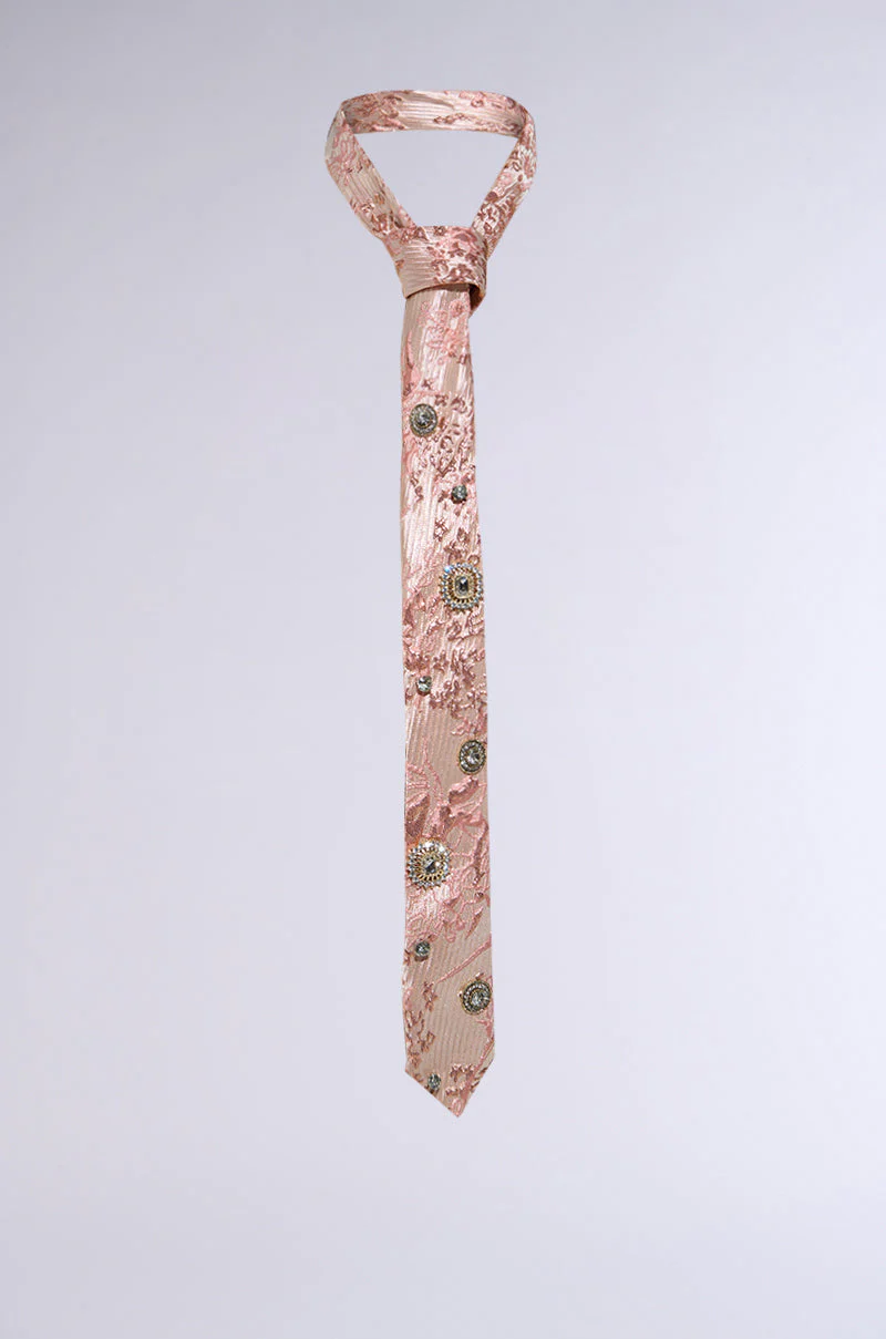 LIVE FOR IT EMBELLISHED TIE