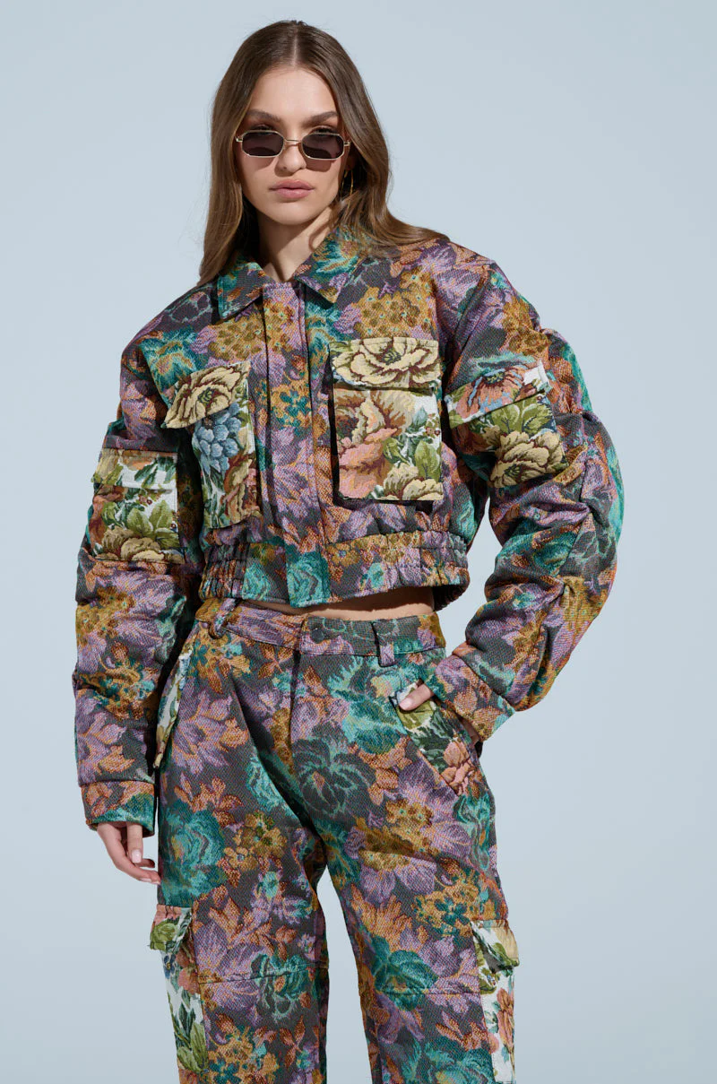LOGAN SQUARE JACQUARD BOMBER - Image 4