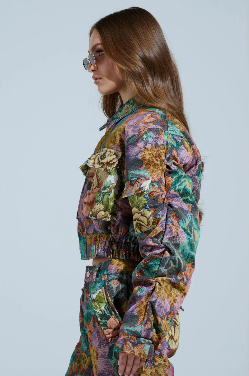 LOGAN SQUARE JACQUARD BOMBER - Image 5