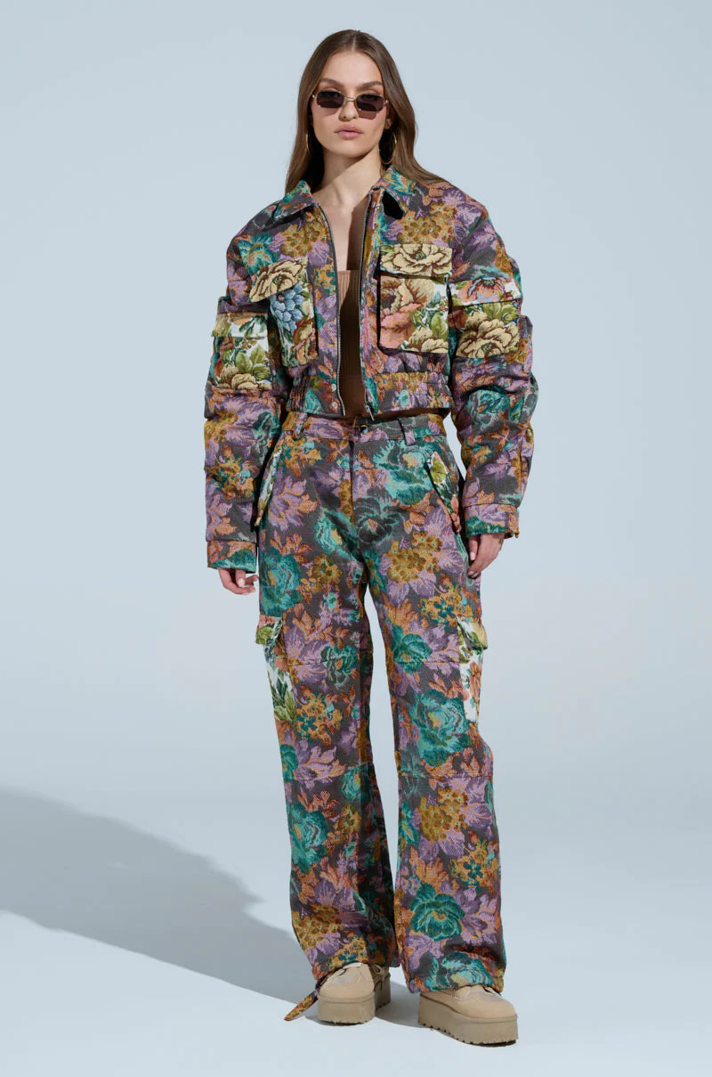 LOGAN SQUARE JACQUARD BOMBER - Image 7