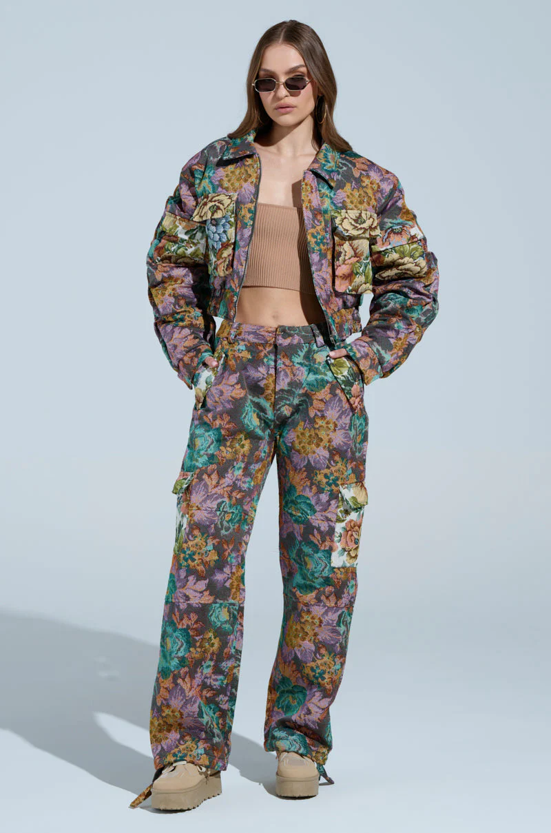 LOGAN SQUARE JACQUARD BOMBER - Image 9