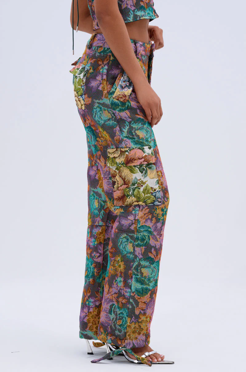 LOGAN SQUARE JACQUARD CARGO PANT - Image 4