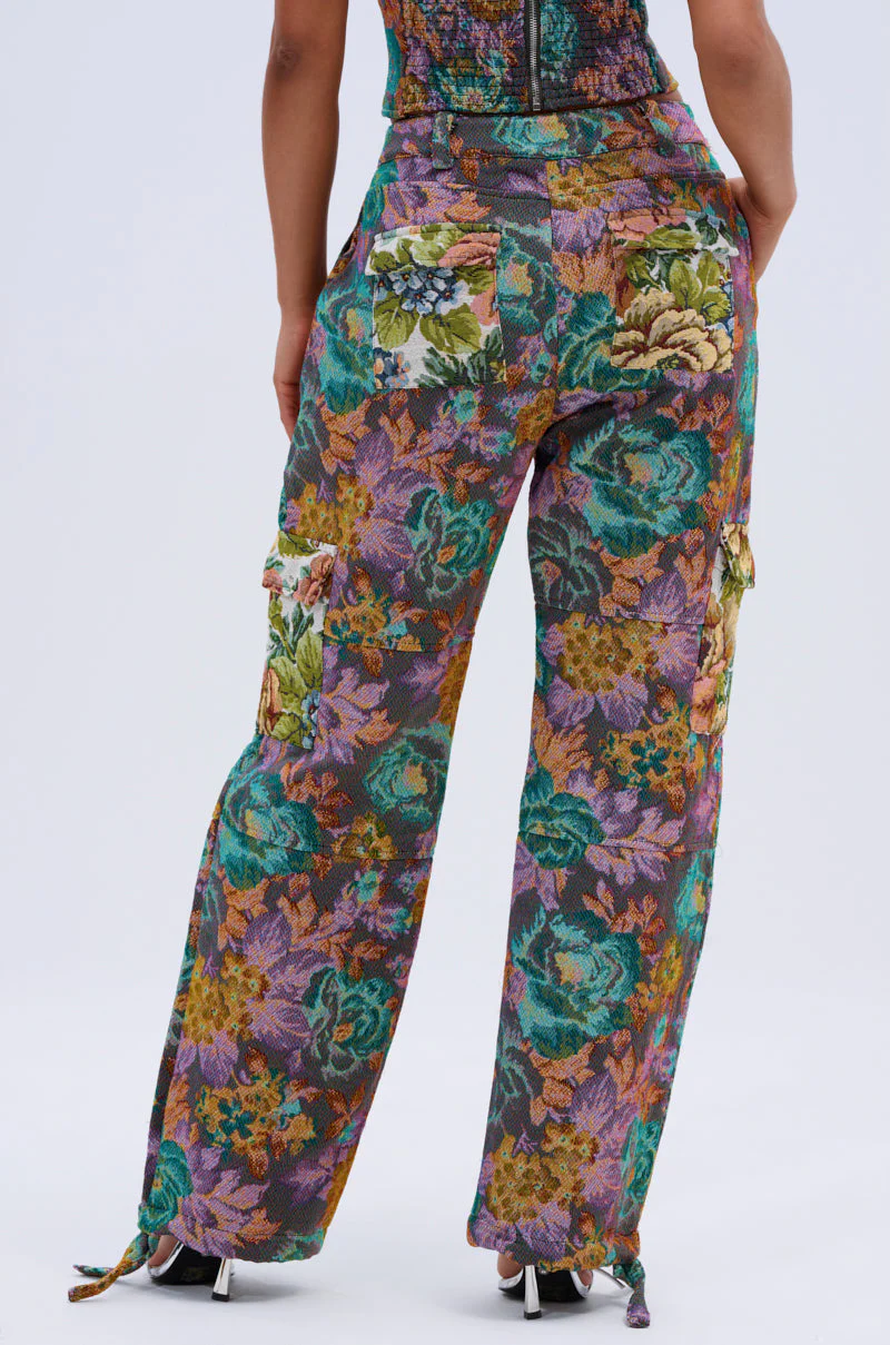 LOGAN SQUARE JACQUARD CARGO PANT - Image 5